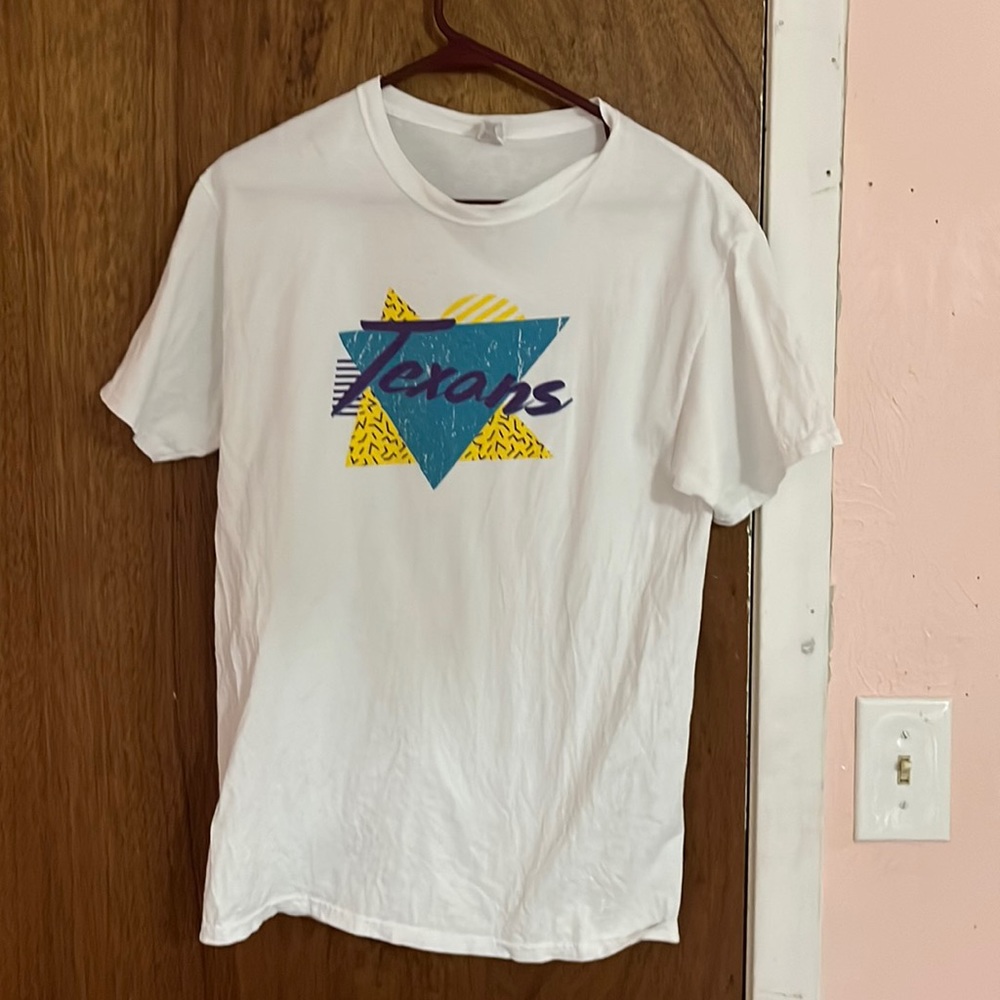 Retro Texans shirt medium